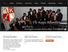 Tablet Screenshot of kappabeautillion.com